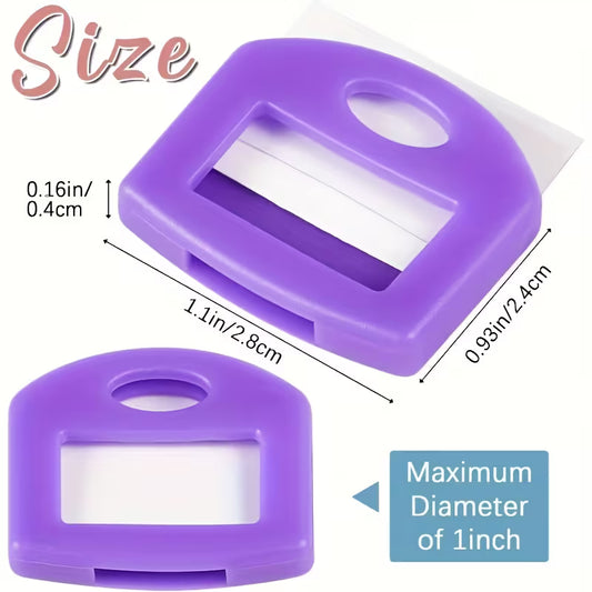 8-Piece Soft Key Cap Set for Access Control Keys