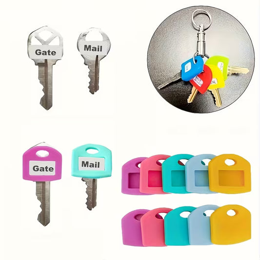 8-Piece Soft Key Cap Set for Access Control Keys