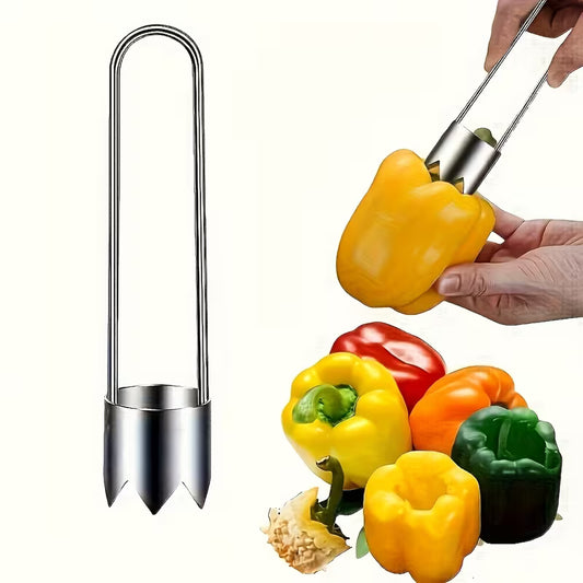 Stainless Steel Fruit & Vegetable Pitter Tool