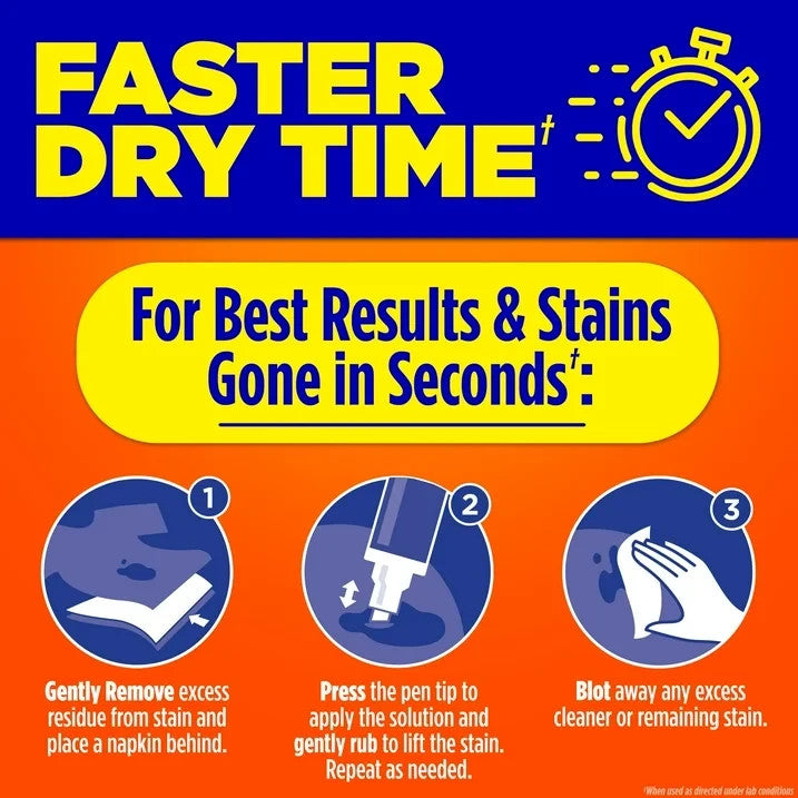 Tide Stain Remover for Clothes,Tide To Go Pen,Instant Spot Remover 1 Count