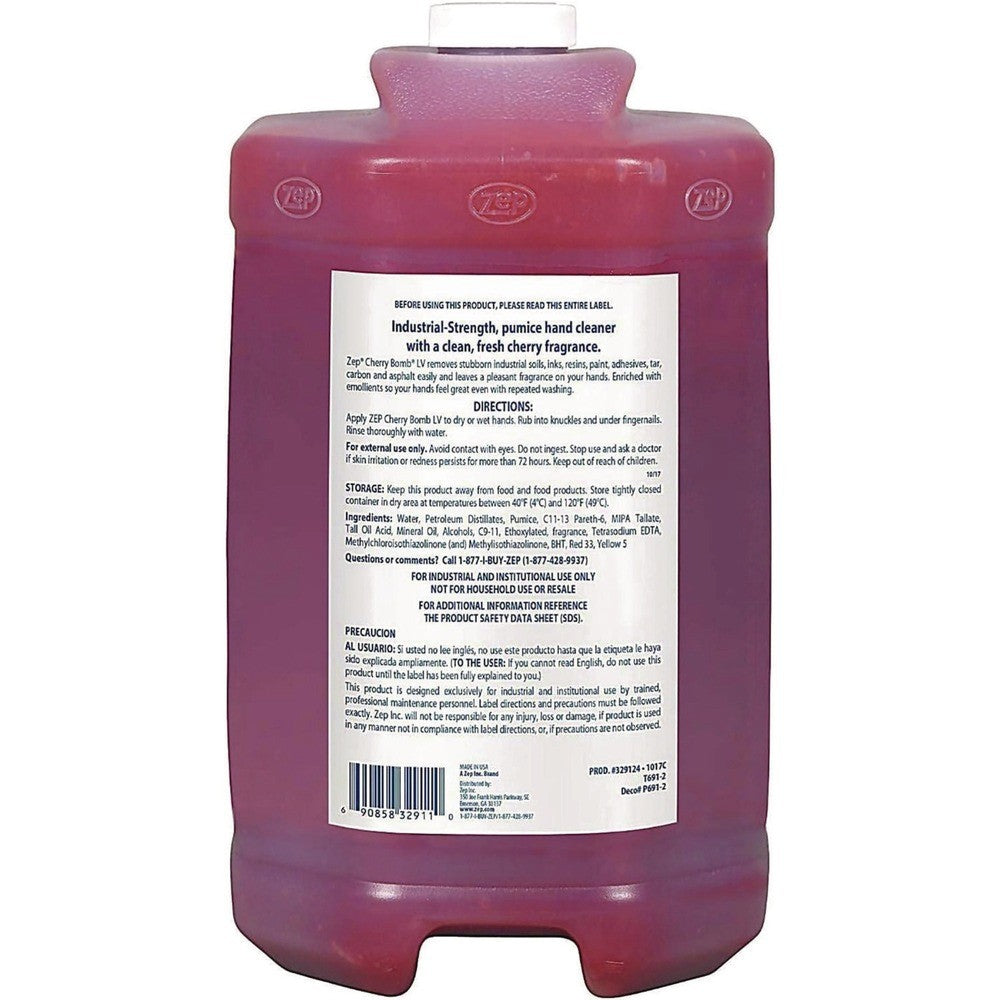 Zep Commercial 95124EA 1 gal. Bottle Cherry Bomb Hand Cleaner - Cherry Scent New