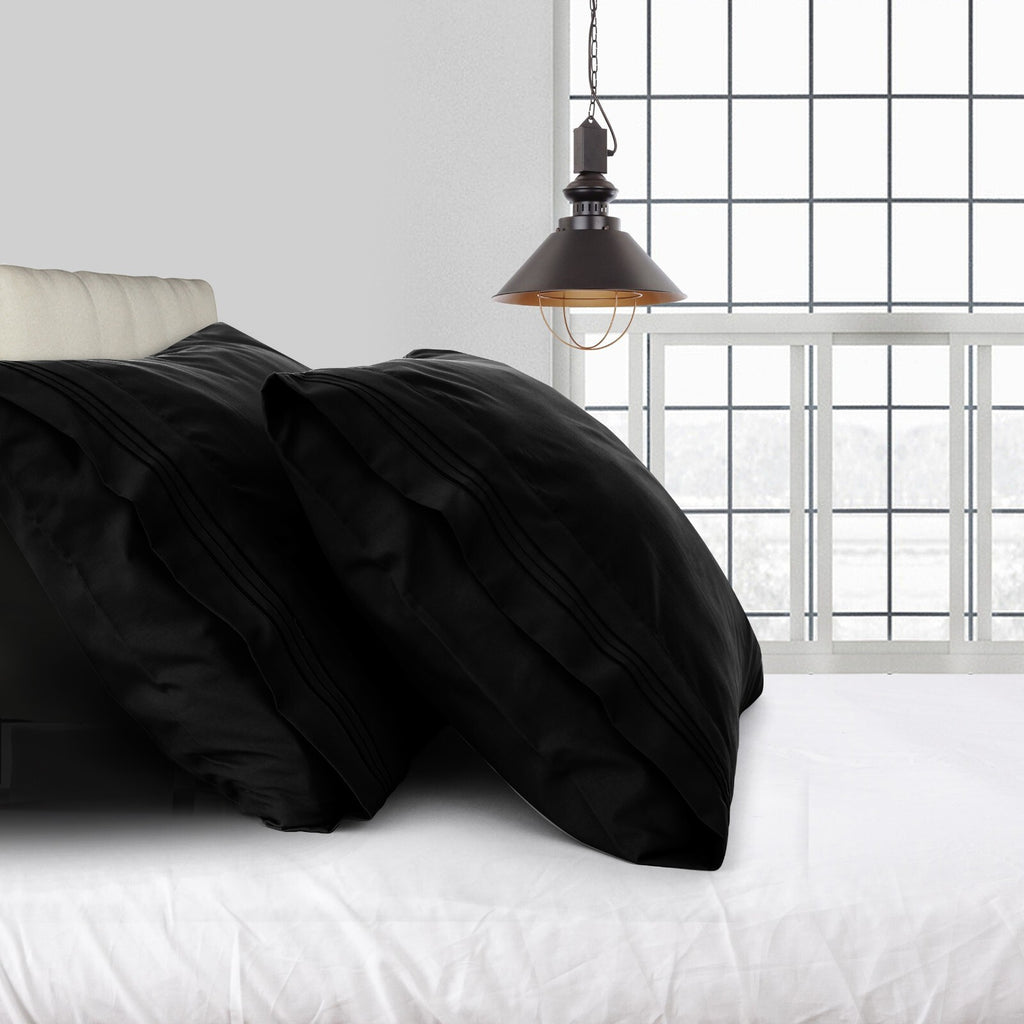 Pack of 2, 4 & 6 Pillow Cover Set Ultra Soft Microfiber Pillowcases Queen King