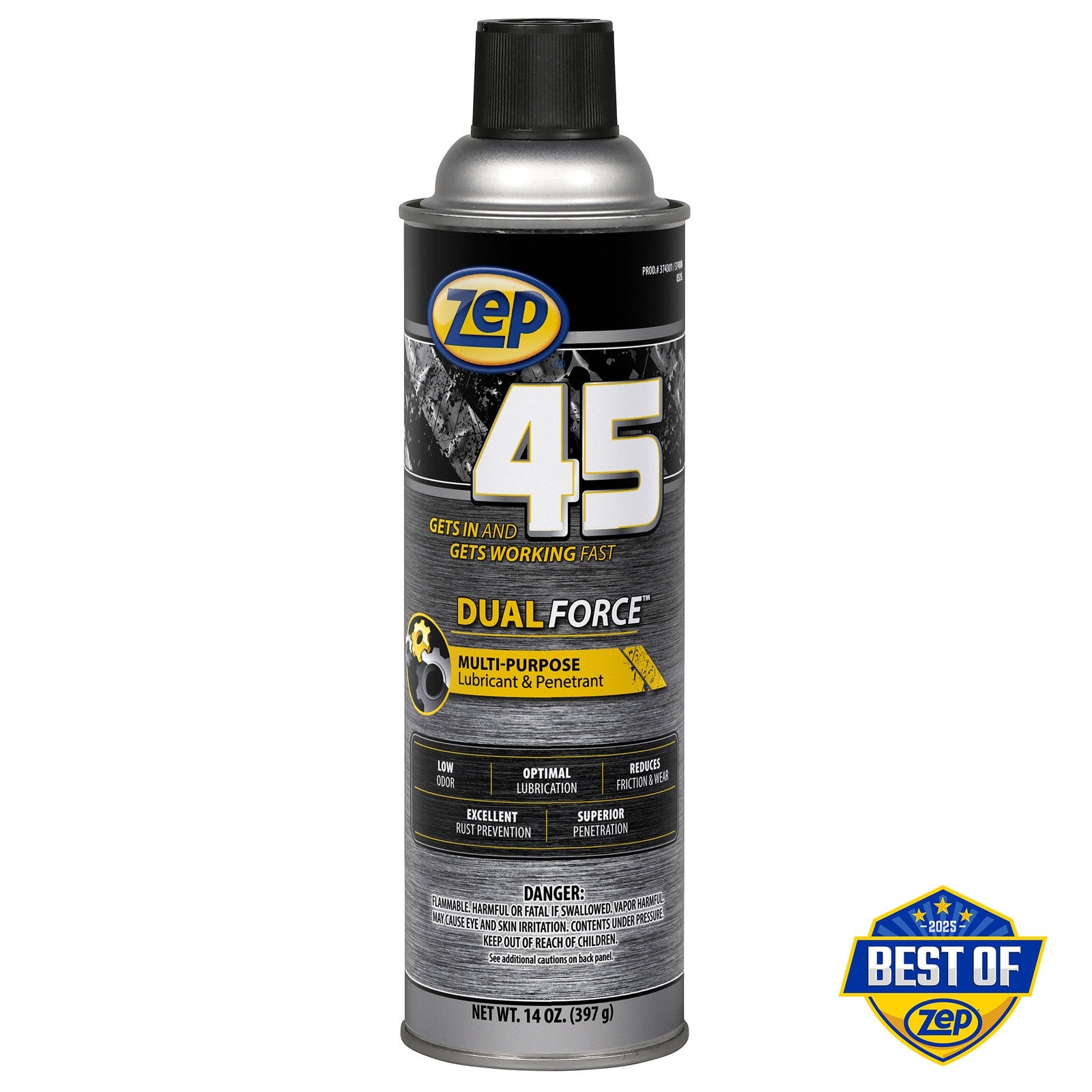 Zep 45 Dual Force Multi-Purpose Lubricant and Penetrant Aerosol