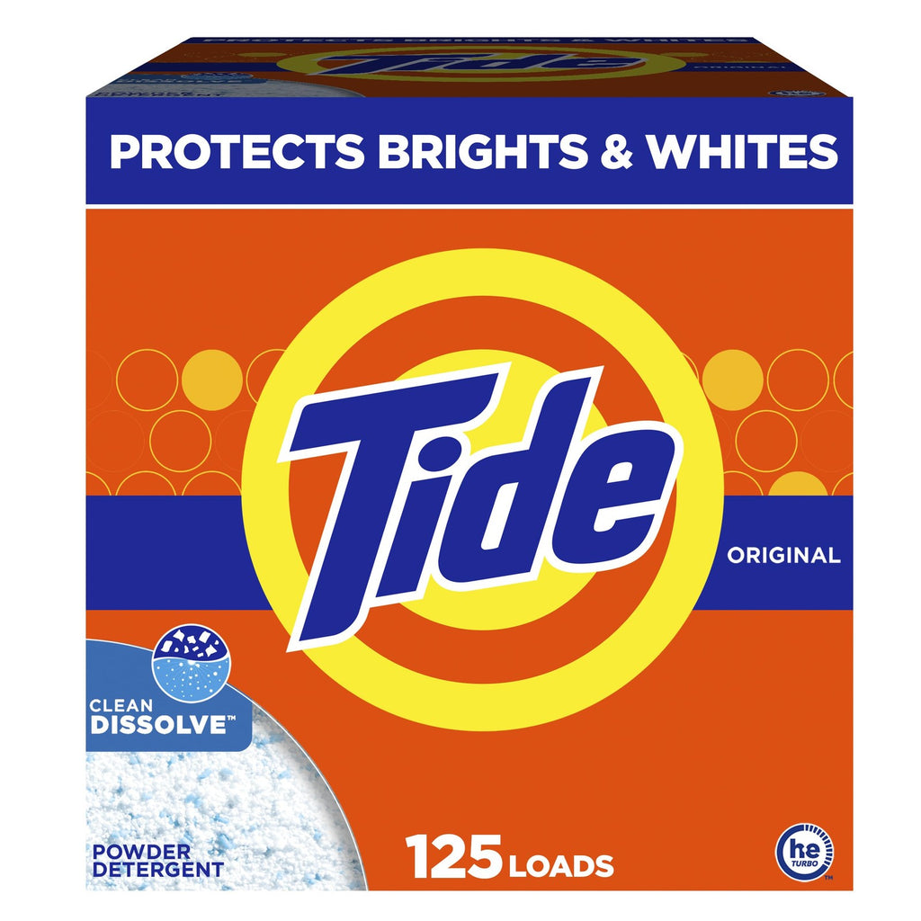 Tide Powder Laundry Detergent 143 Ounces He Turbo Stain Removal Power