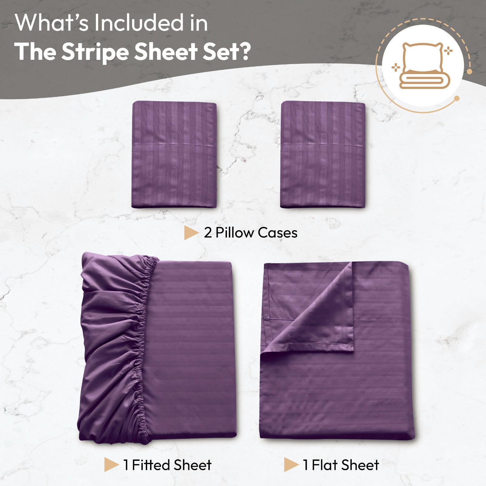 4 Piece Bed Sheet Set Deep Pocket 1800 Series Hotel Bed Sheet Microfiber Comfort