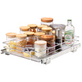 Kitchen Cabinet Pull Out Shelf Organizer Slide Out Drawer Basket 12/13/16/18/22"