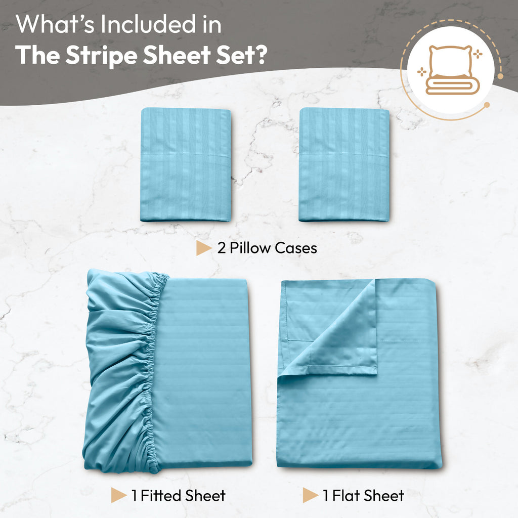 4 Piece Bed Sheet Set Deep Pocket 1800 Series Hotel Bed Sheet Microfiber Comfort