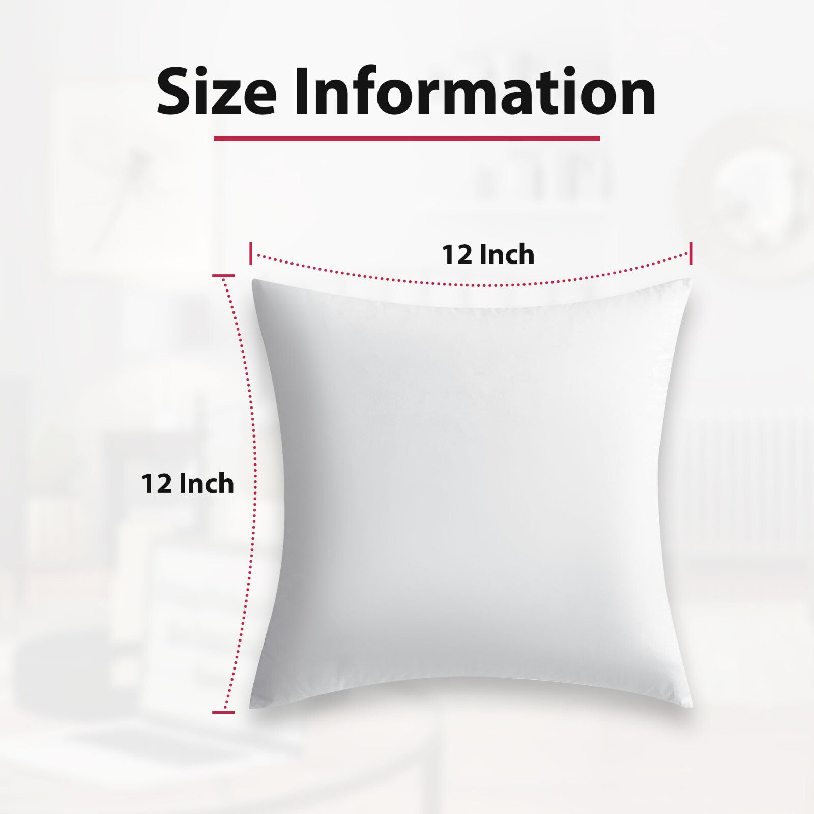 Throw Pillows Insert Cushion Pack of 4 Ultra Soft Bed & Couch Sofa Decor Pillows