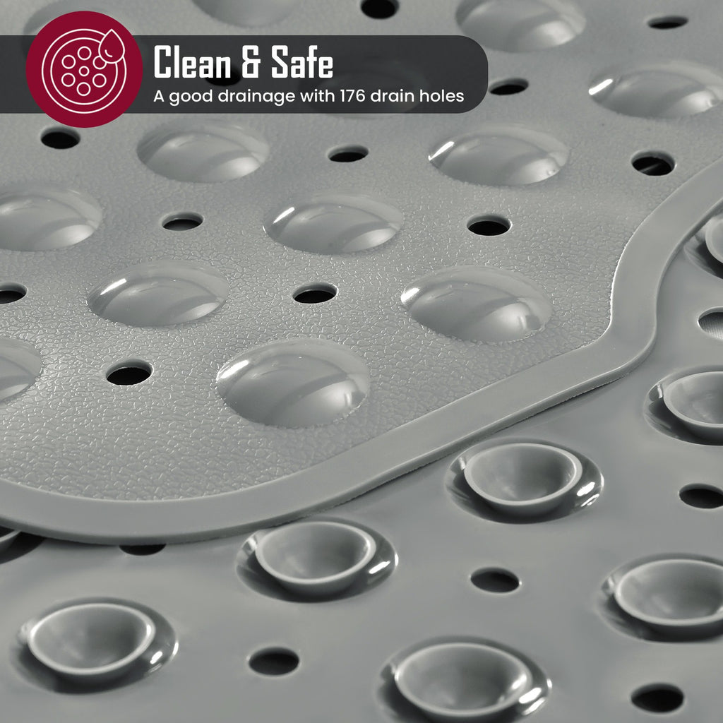 Non Slip Bathtub Mats Suction Cups Washable Bathroom Inside Shower Mat Anti Mold