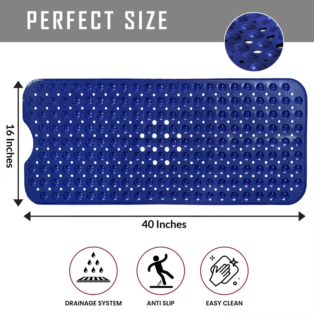Non Slip Bathtub Mats Suction Cups Washable Bathroom Inside Shower Mat Anti Mold