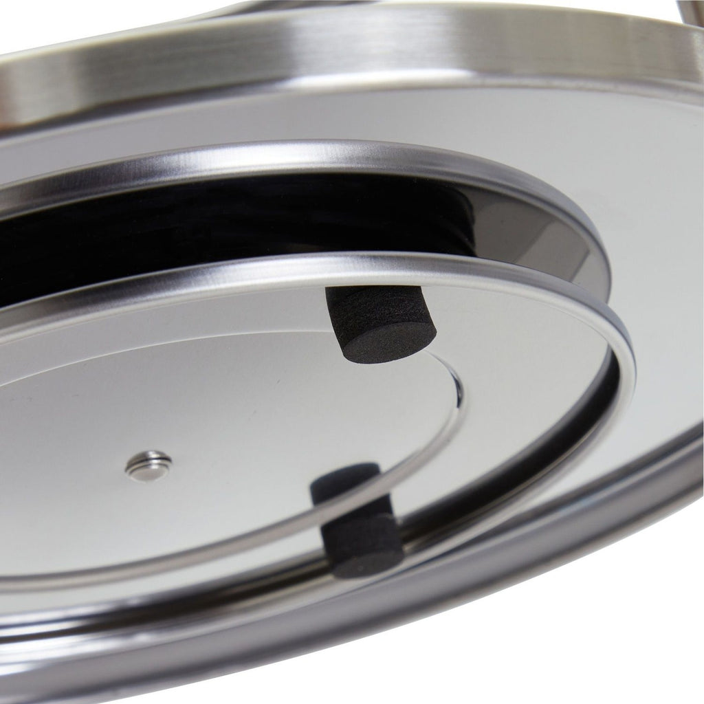 2 Tier Lazy Susan 360° Turntable Kitchen Spice Organizer Rack for Cabinet 10.5"