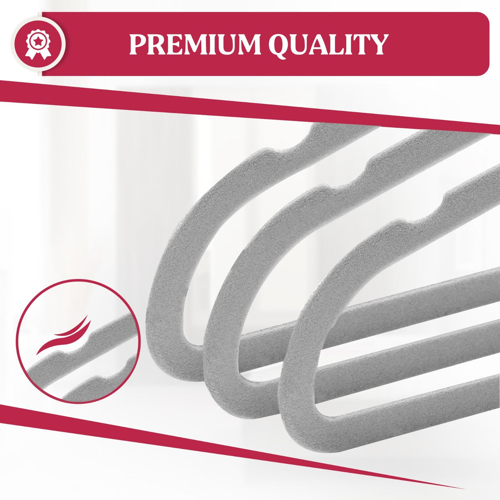 Velvet Hangers Cloths 30/50 Pack Premium Lightweight Space Saver Non Slip Hanger
