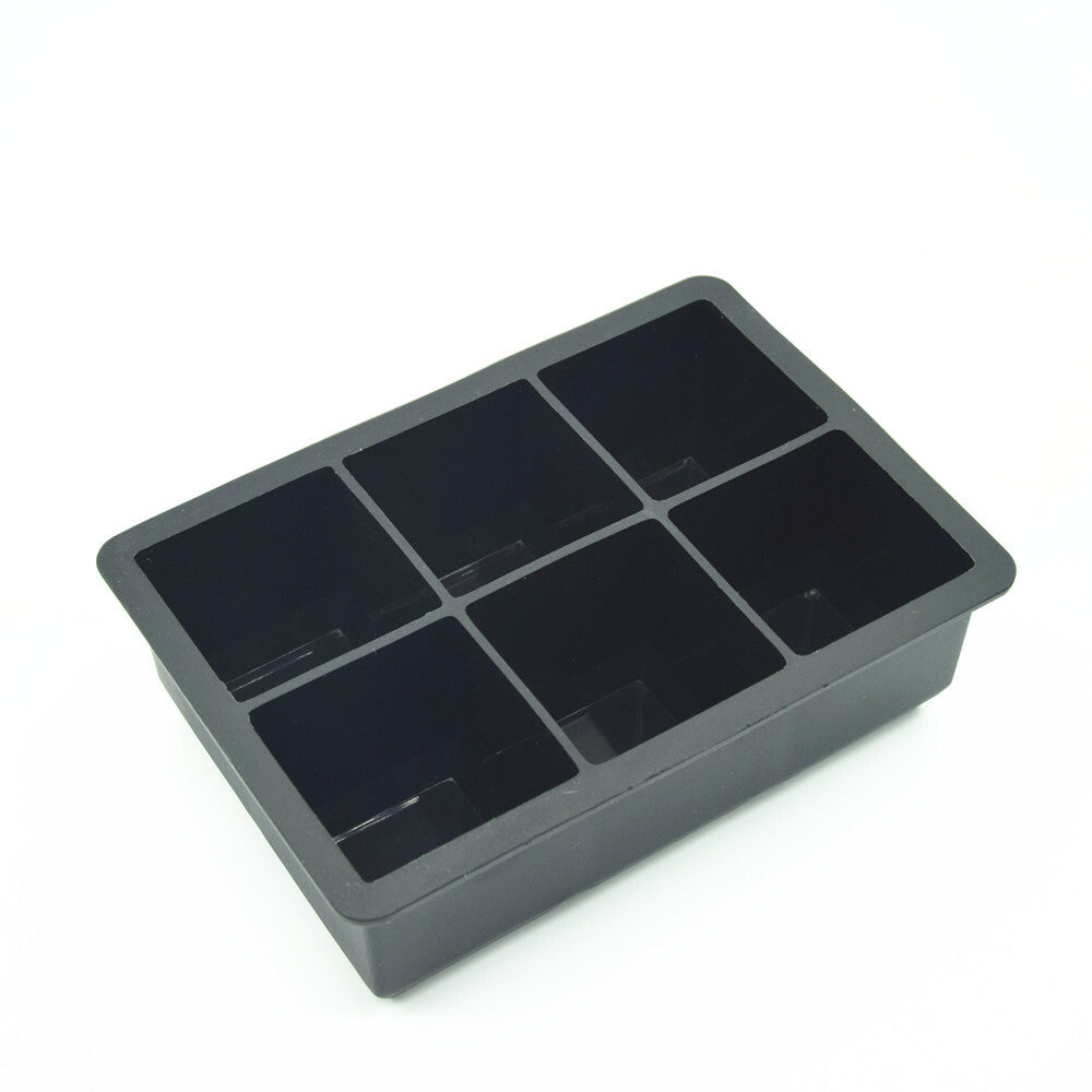 Round or Square Ice Cube Ball Tray Silicone Sphere Mold Bar Whiskey Cocktails