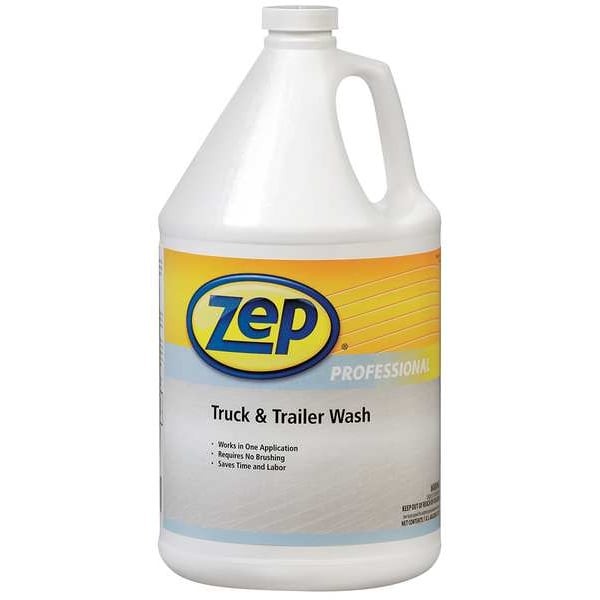Zep 1041477 Truck And Trailer Wash, Bottle, 1 Gal Concentrate, Liquid, Mild