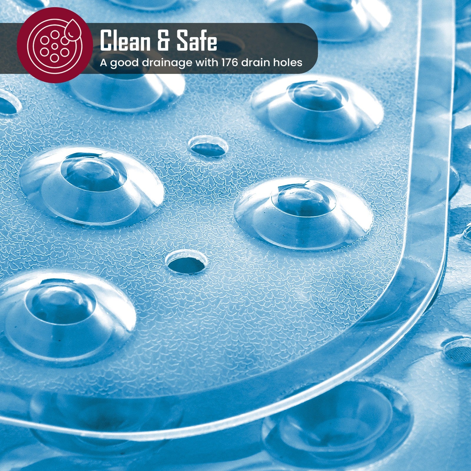 Non Slip Bathtub Mats Suction Cups Washable Bathroom Inside Shower Mat Anti Mold