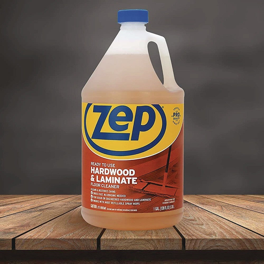 Zep Commercial ZUHLF128EA 1-Gal Bottle Hardwood and Laminate Cleaner New