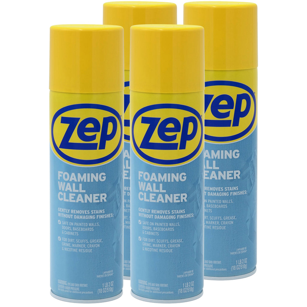 Zep Foaming Wall Cleaner - 18 oz (Case of 4) ZUFWC18