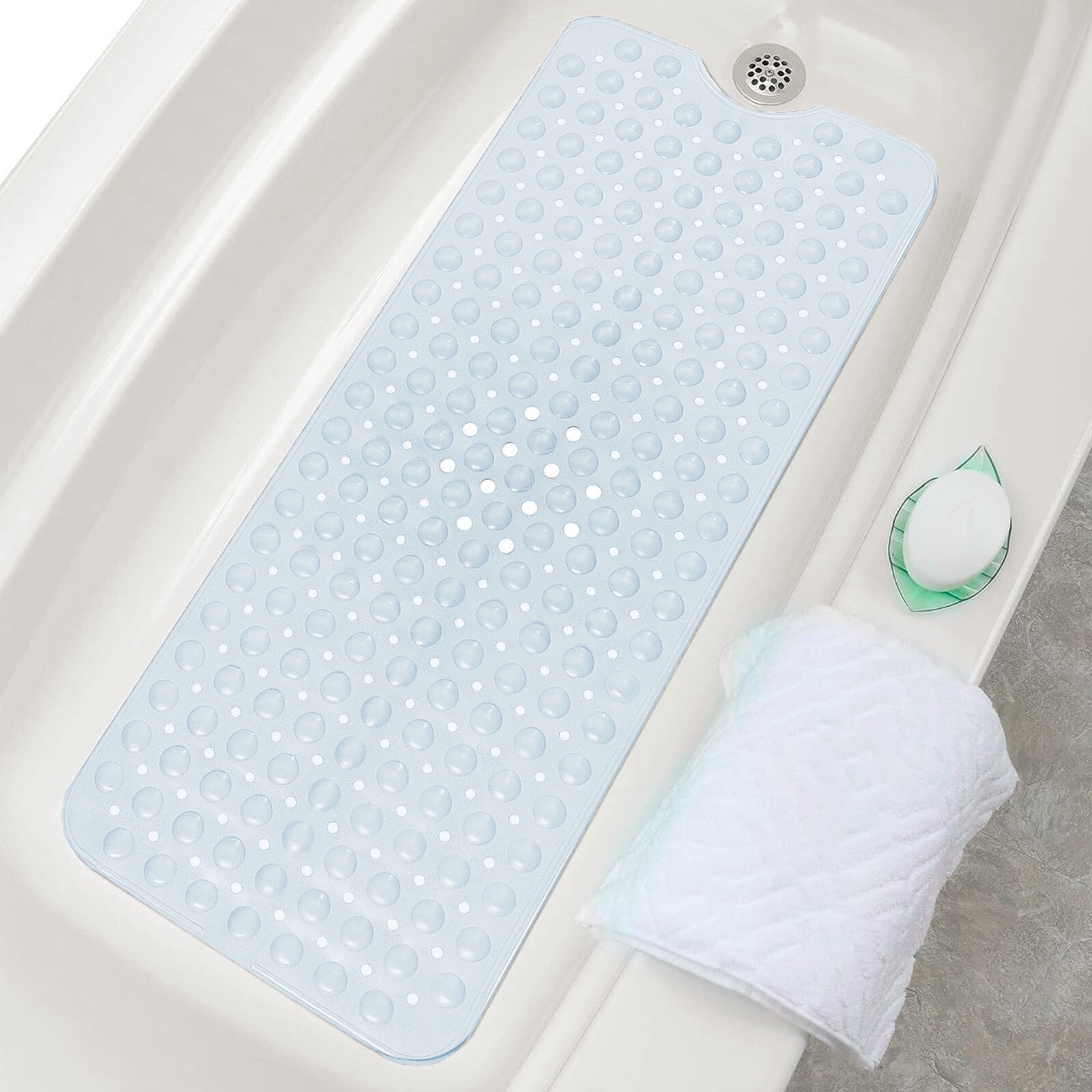 Non Slip Bathtub Mats Suction Cups Washable Bathroom Inside Shower Mat Anti Mold