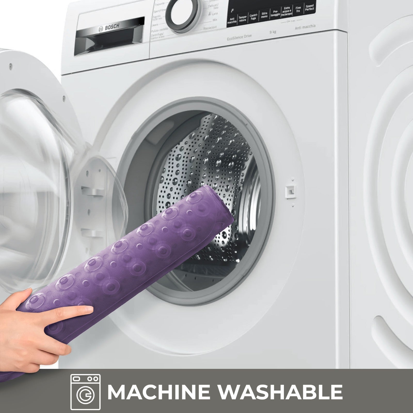 Non Slip Bathtub Mats Suction Cups Washable Bathroom Inside Shower Mat Anti Mold