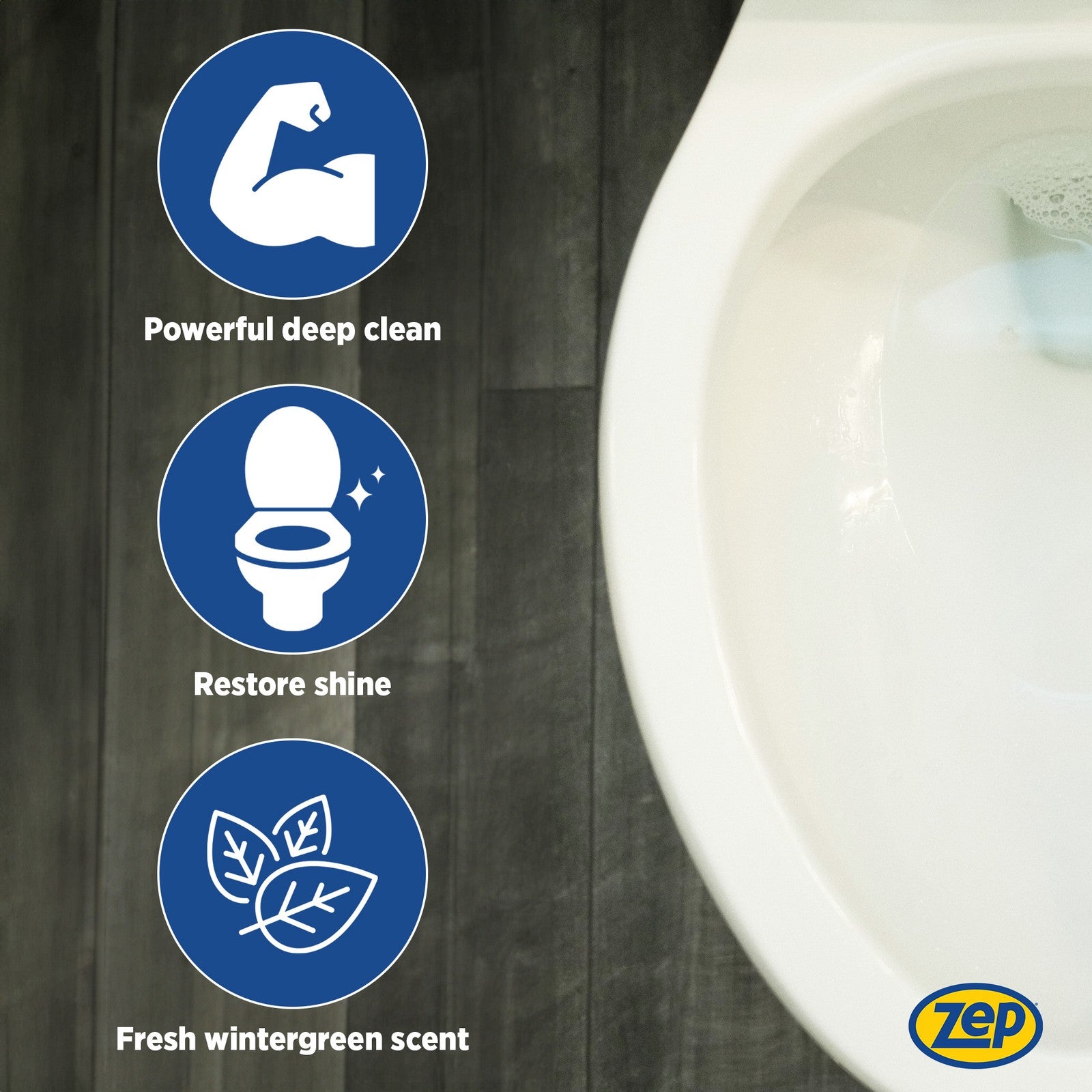 Zep Acidic Toilet Bowl Cleaner - 1 Gallon (Case of 4) R43710