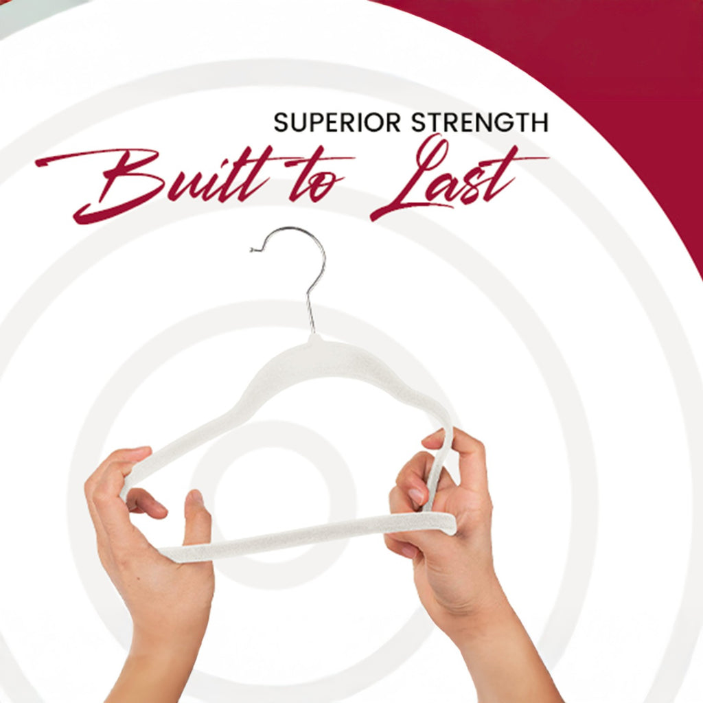 Velvet Hangers Cloths 30/50 Pack Premium Lightweight Space Saver Non Slip Hanger