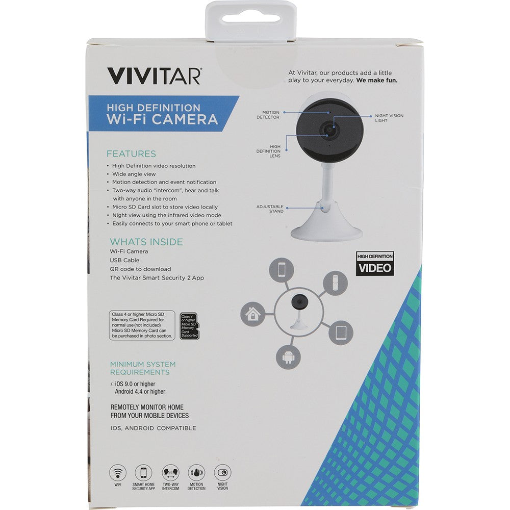 Vivitar IPC112E Smart 720P Indoor Security Camera