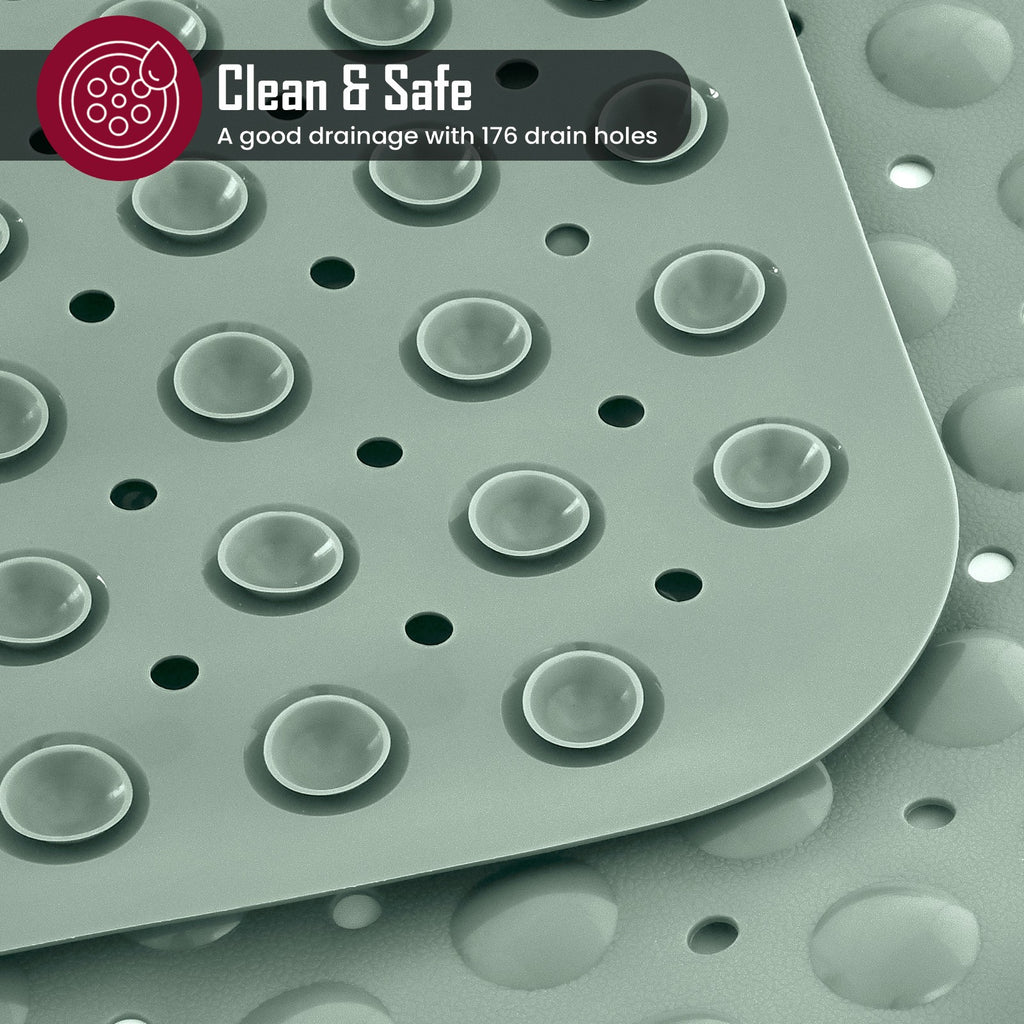 Non Slip Bathtub Mats Suction Cups Washable Bathroom Inside Shower Mat Anti Mold