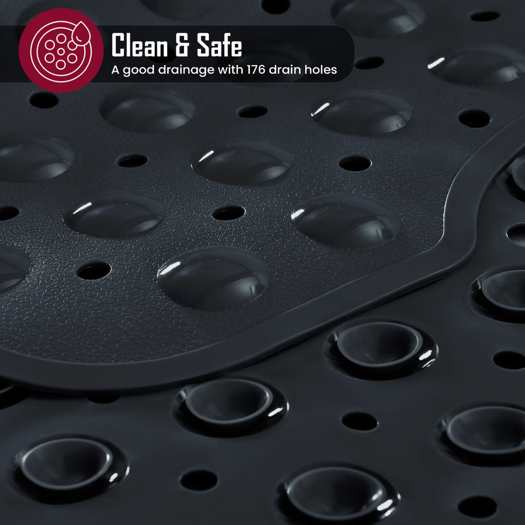 Non Slip Bathtub Mats Suction Cups Washable Bathroom Inside Shower Mat Anti Mold