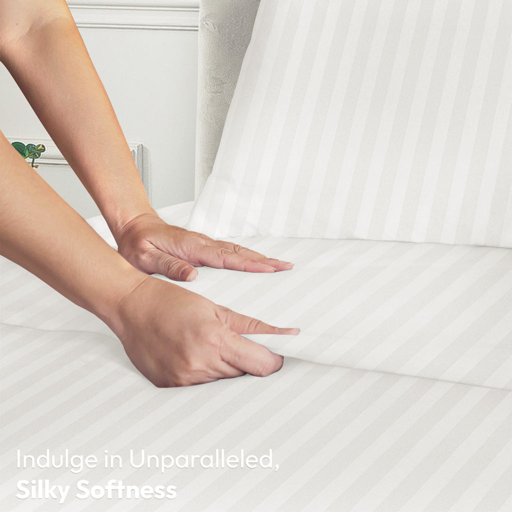 4 Piece Bed Sheet Set Deep Pocket 1800 Series Hotel Bed Sheet Microfiber Comfort