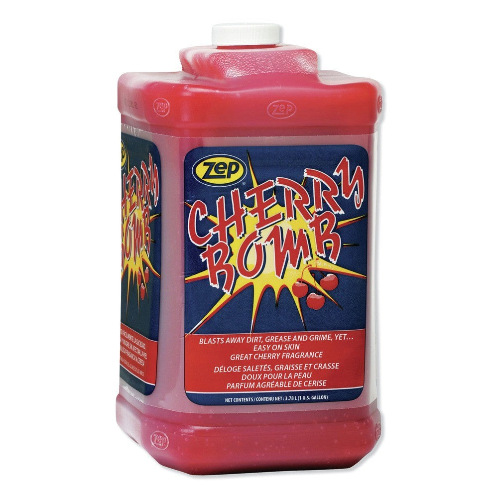 Zep Commercial 95124EA 1 gal. Bottle Cherry Bomb Hand Cleaner - Cherry Scent New