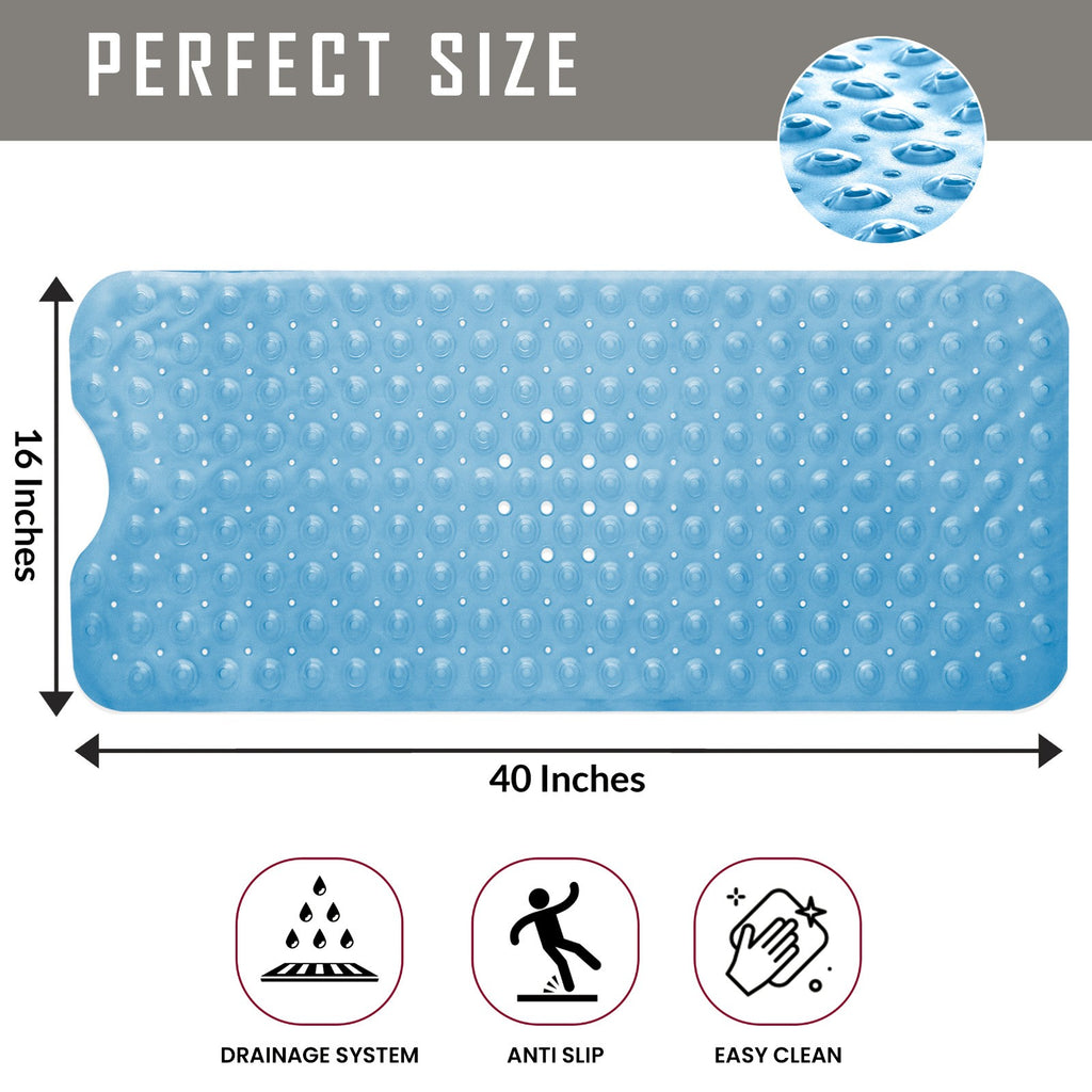 Non Slip Bathtub Mats Suction Cups Washable Bathroom Inside Shower Mat Anti Mold