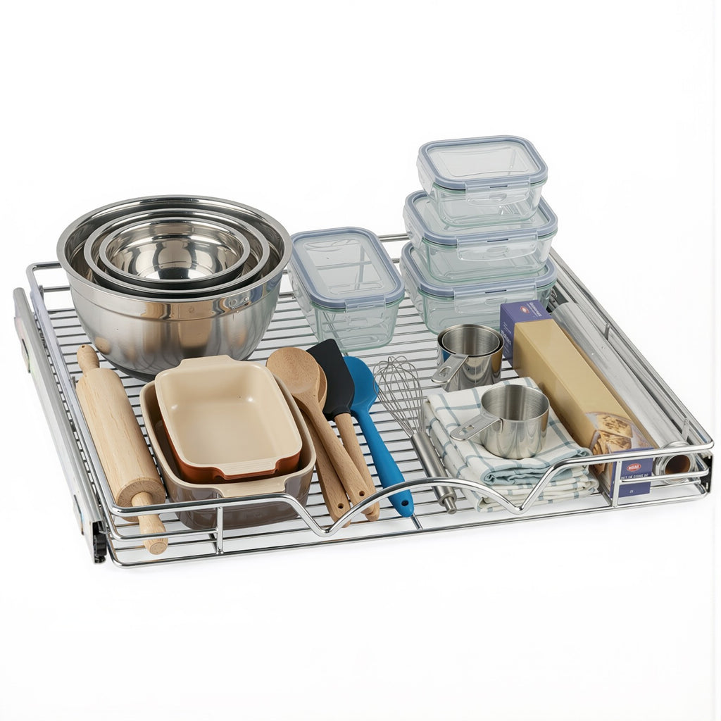 HOLDN' STORAGE Pull Out Cabinet Organizer, Heavy Duty- Lifetime Limited Warranty