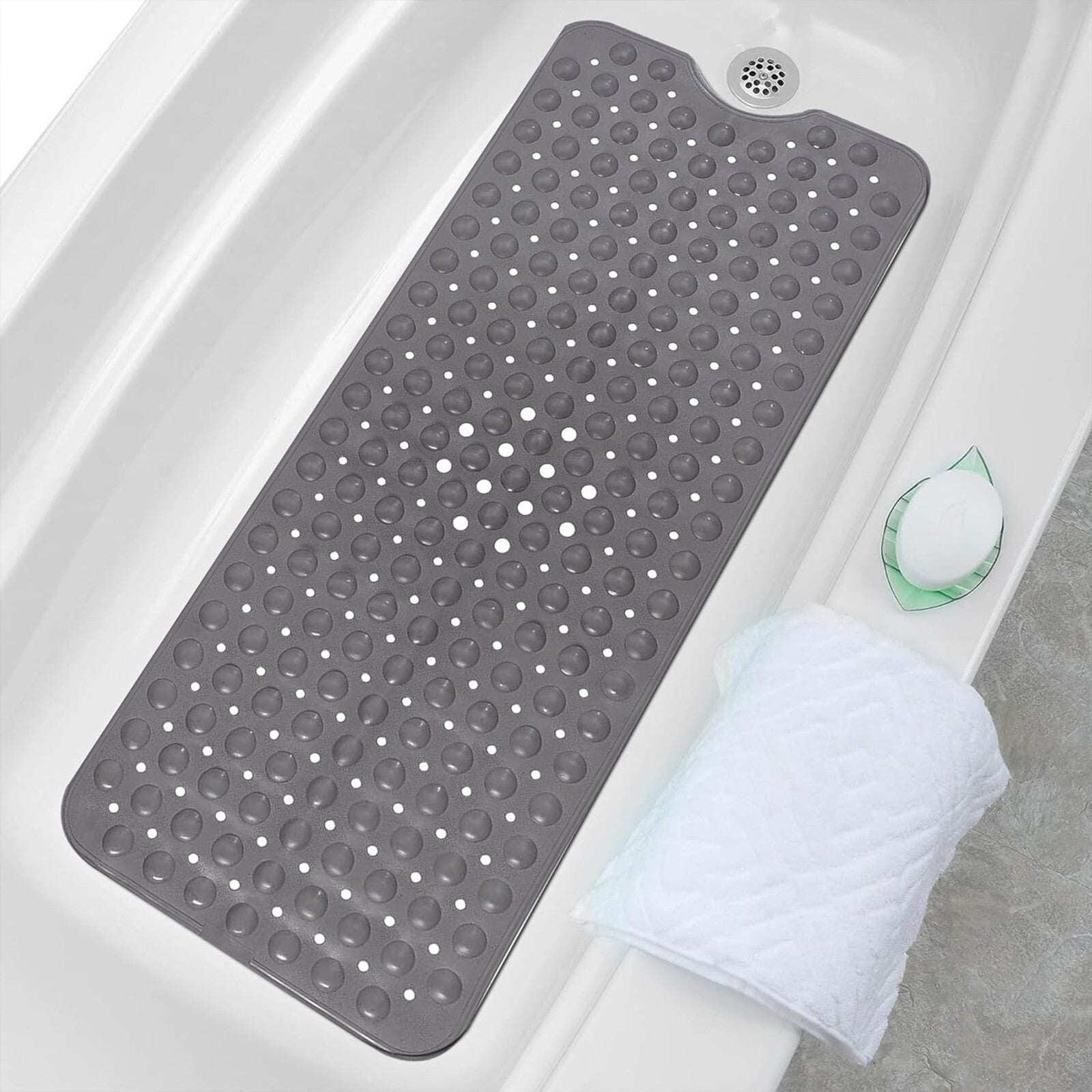 Non Slip Bathtub Mats Suction Cups Washable Bathroom Inside Shower Mat Anti Mold
