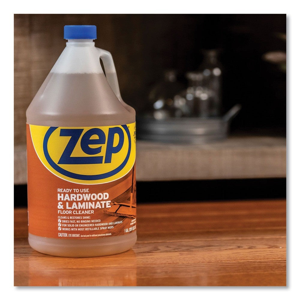 Zep Commercial ZUHLF128EA 1-Gal Bottle Hardwood and Laminate Cleaner New