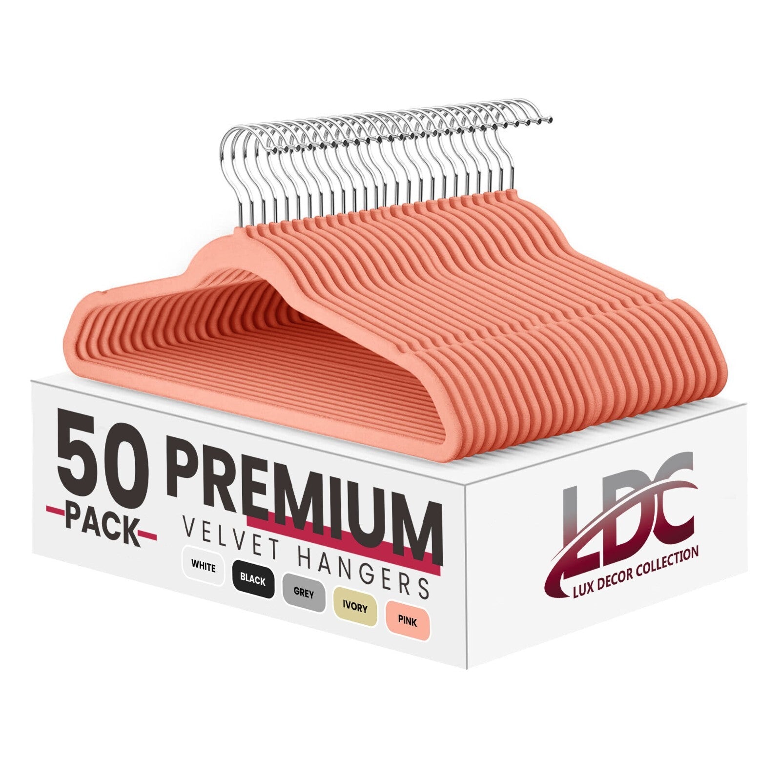 Velvet Hangers Cloths 30/50 Pack Premium Lightweight Space Saver Non Slip Hanger