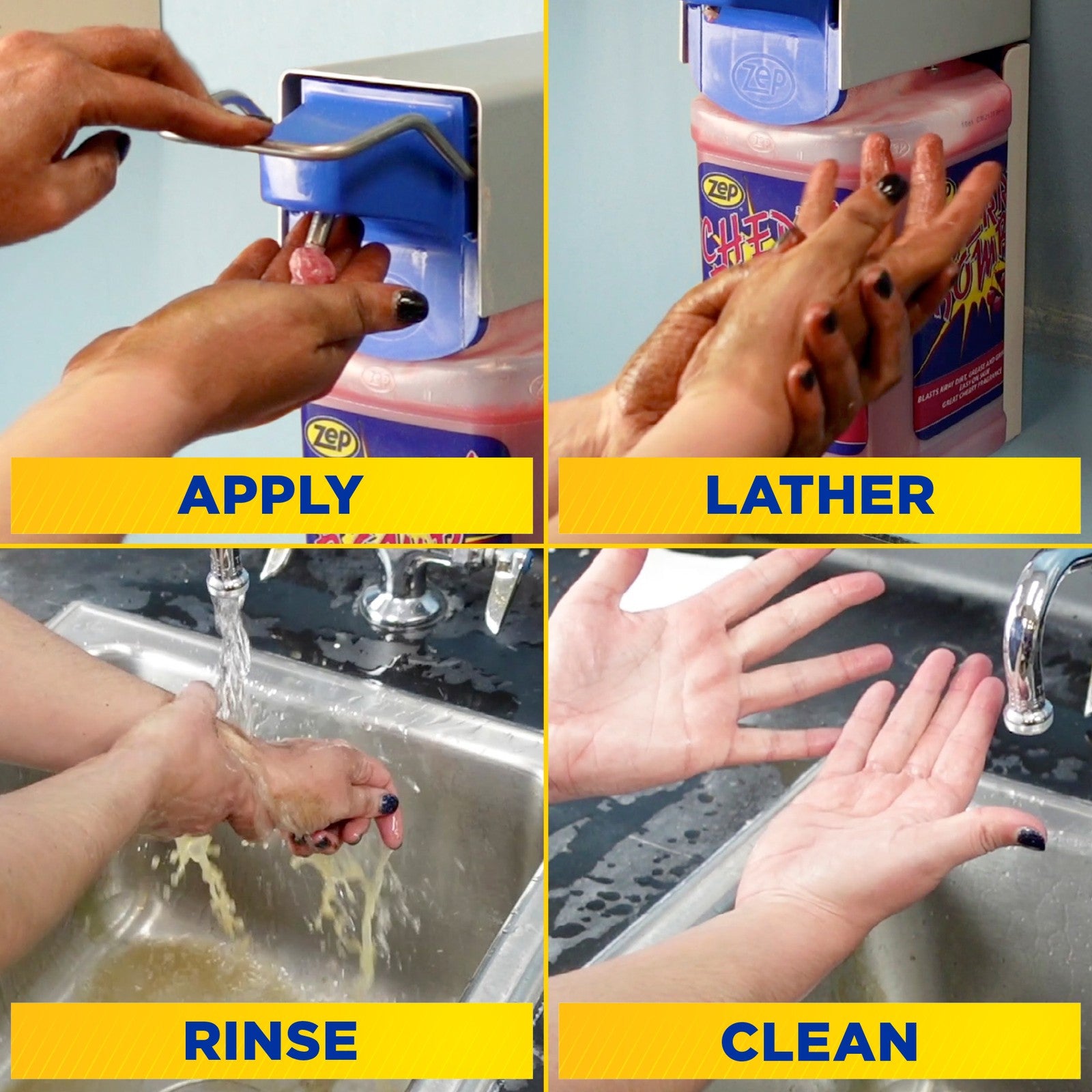 Zep Cherry Bomb Industrial Hand Cleaner - 1 Gallon (Case of 4) - 95124