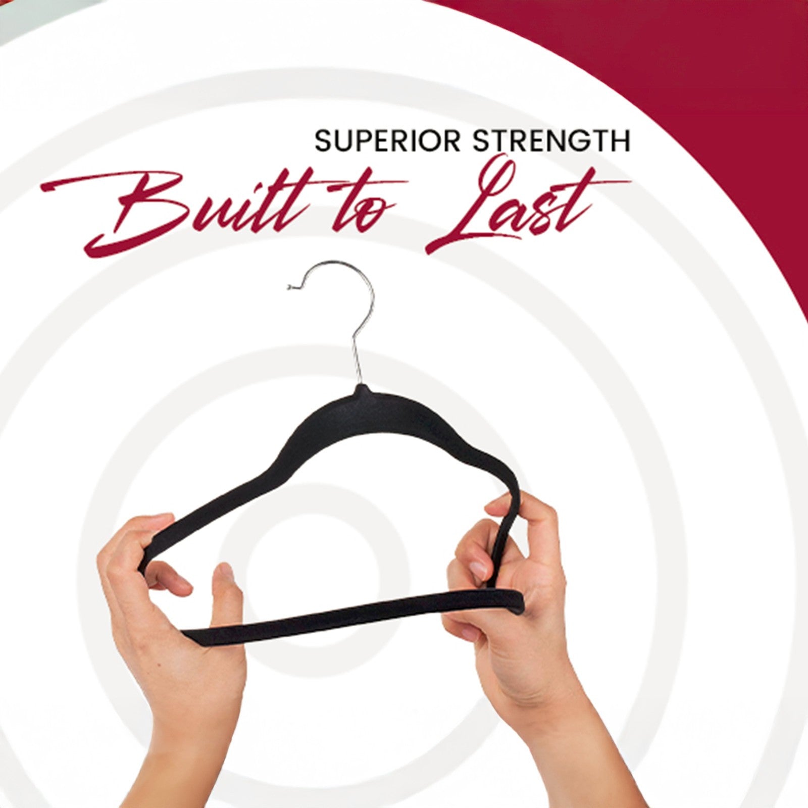 Velvet Hangers Cloths 30/50 Pack Premium Lightweight Space Saver Non Slip Hanger