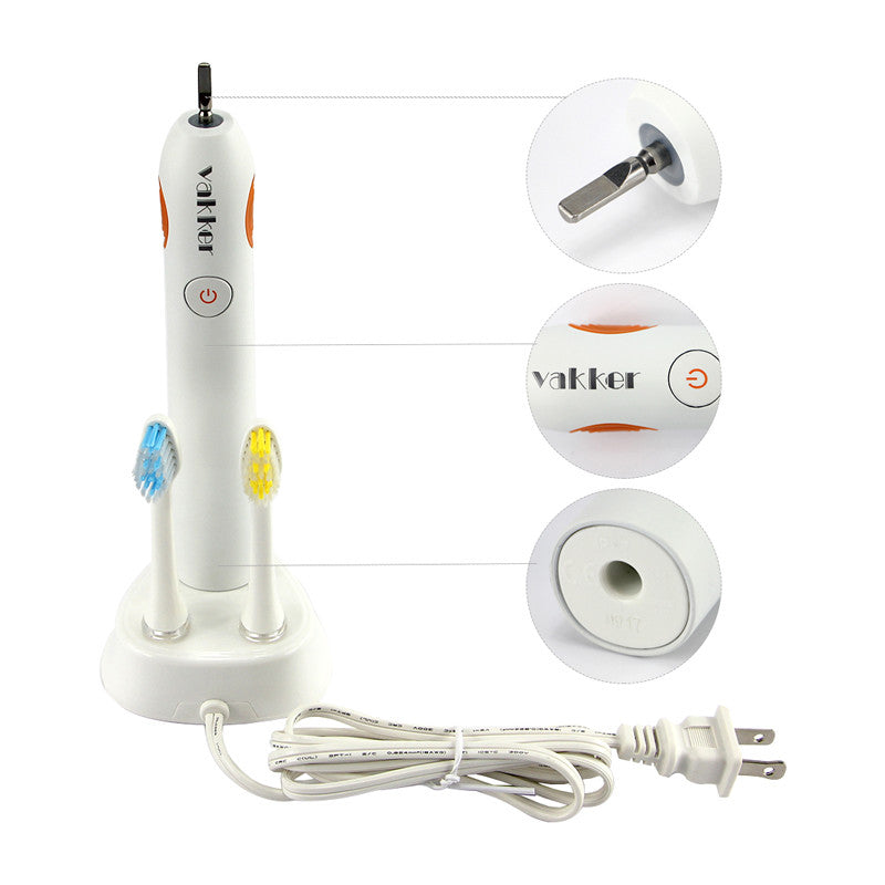 Vakker Ultrasonic Toothbrush Rechargeable Electric Toothbrush 5 Cleaning Modes