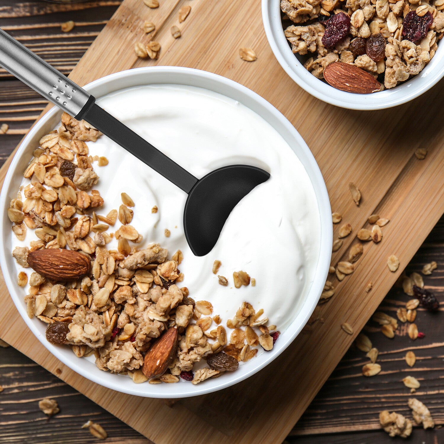 Cooking Utensil Set 23 Piece Stainless Steel Heat Resistant Kitchen Gadget Tools