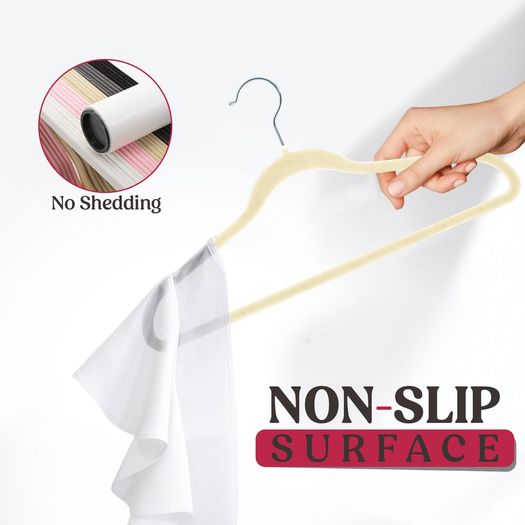 Velvet Hangers Cloths 30/50 Pack Premium Lightweight Space Saver Non Slip Hanger