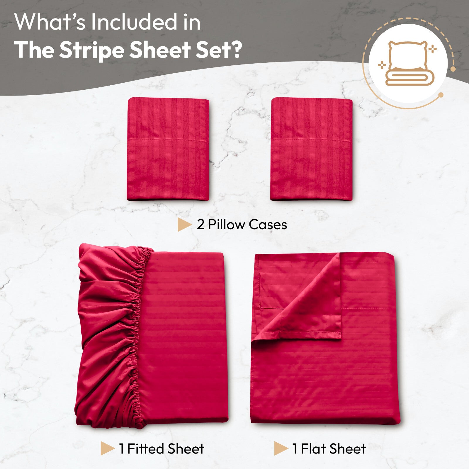 4 Piece Bed Sheet Set Deep Pocket 1800 Series Hotel Bed Sheet Microfiber Comfort