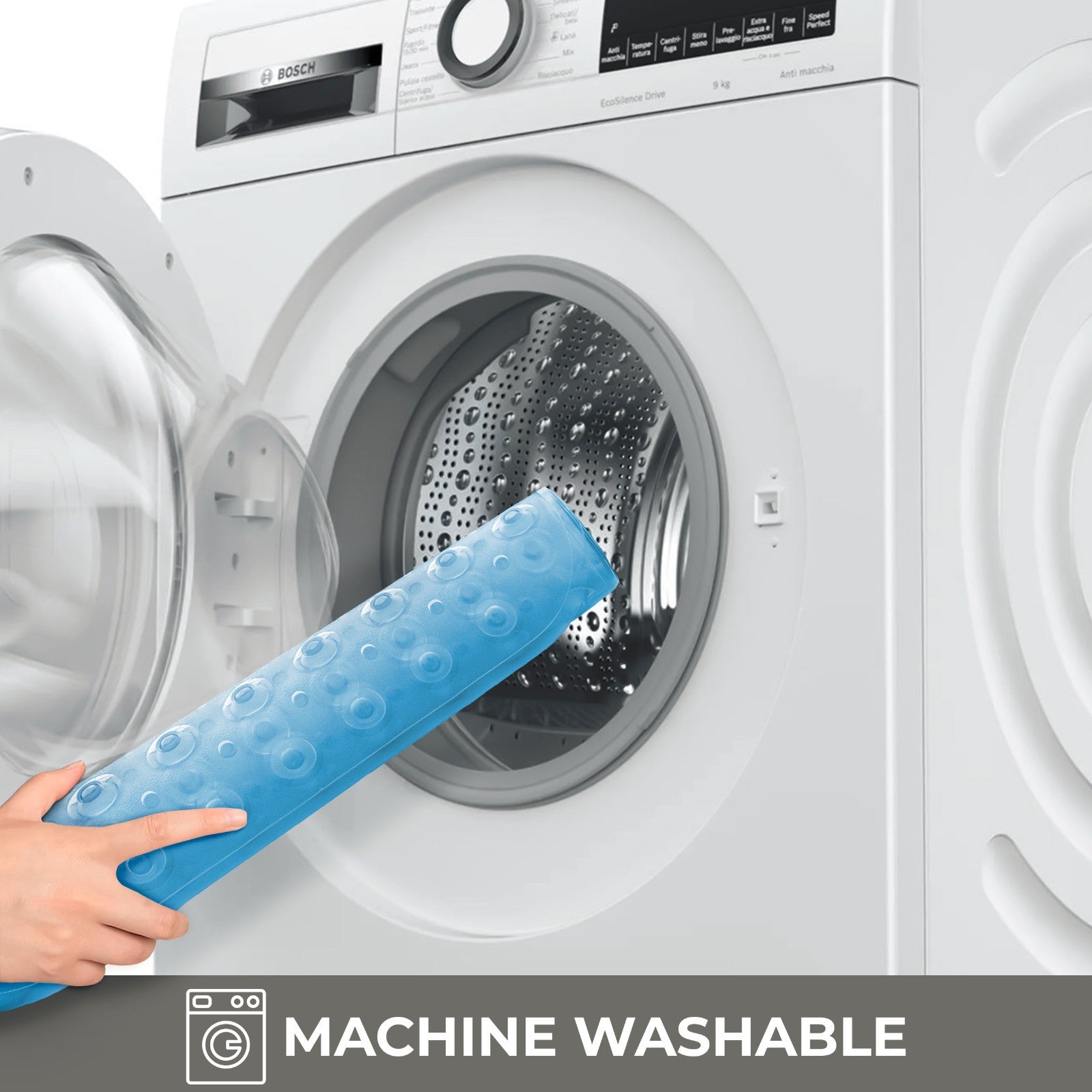 Non Slip Bathtub Mats Suction Cups Washable Bathroom Inside Shower Mat Anti Mold