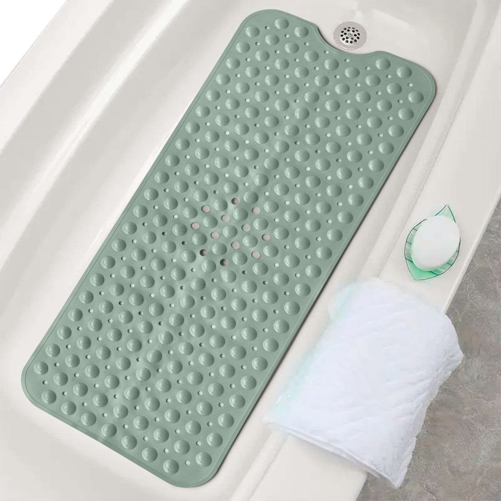 Non Slip Bathtub Mats Suction Cups Washable Bathroom Inside Shower Mat Anti Mold