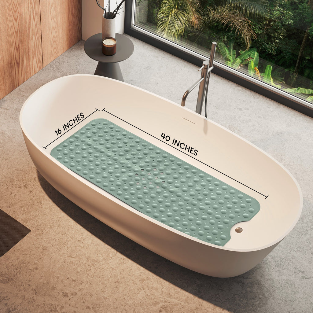 Non Slip Bathtub Mats Suction Cups Washable Bathroom Inside Shower Mat Anti Mold