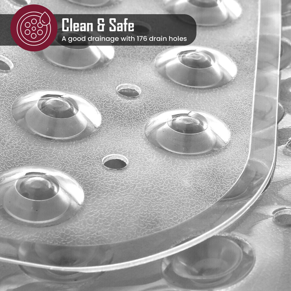 Non Slip Bathtub Mats Suction Cups Washable Bathroom Inside Shower Mat Anti Mold