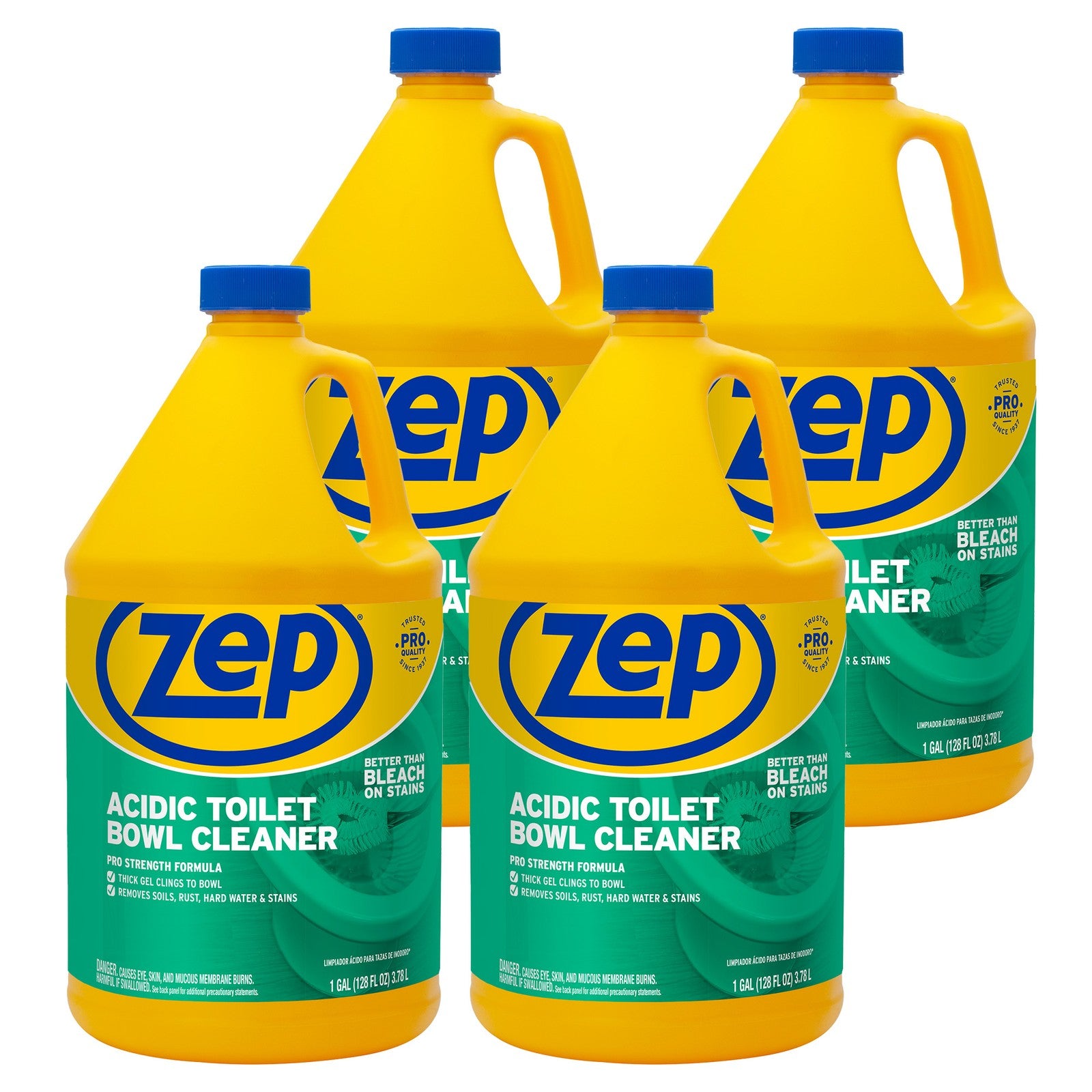 Zep Acidic Toilet Bowl Cleaner - 1 Gallon (Case of 4) R43710