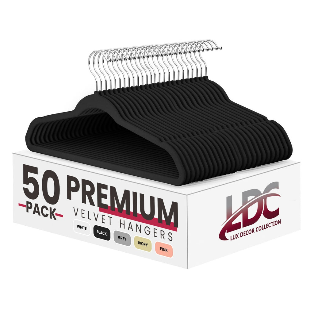 Velvet Hangers Cloths 30/50 Pack Premium Lightweight Space Saver Non Slip Hanger