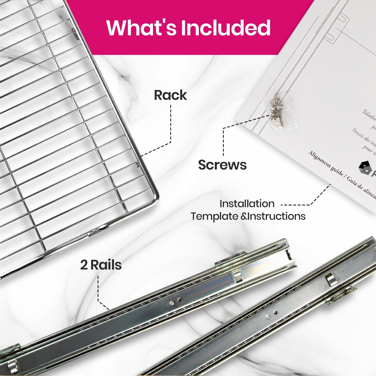 HOLDN' STORAGE Pull Out Cabinet Organizer, Heavy Duty- Lifetime Limited Warranty