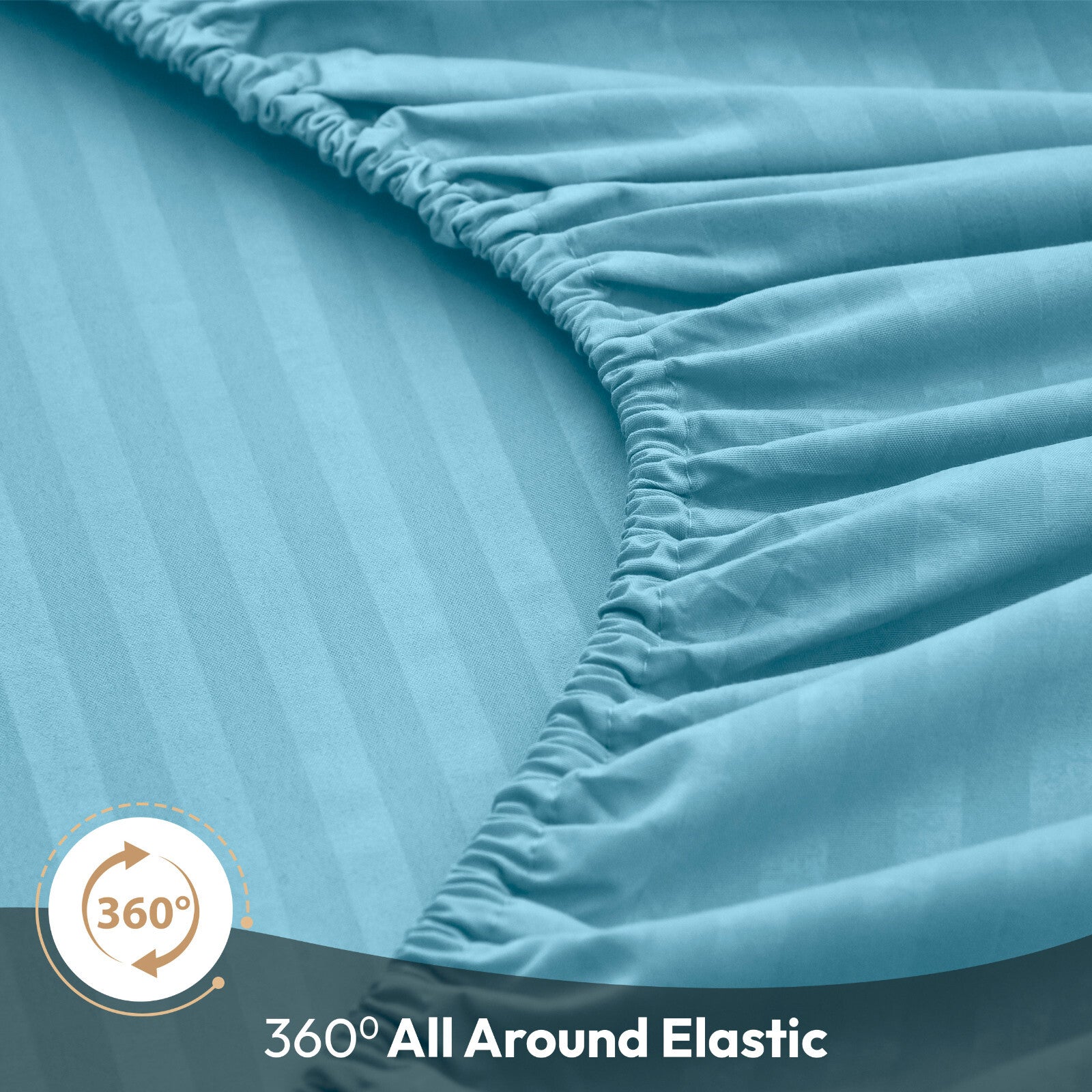 4 Piece Bed Sheet Set Deep Pocket 1800 Series Hotel Bed Sheet Microfiber Comfort