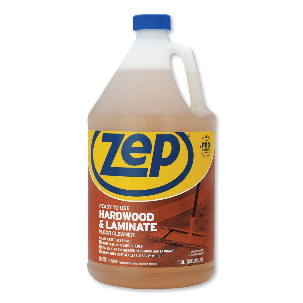 Zep Commercial ZUHLF128EA 1-Gal Bottle Hardwood and Laminate Cleaner New